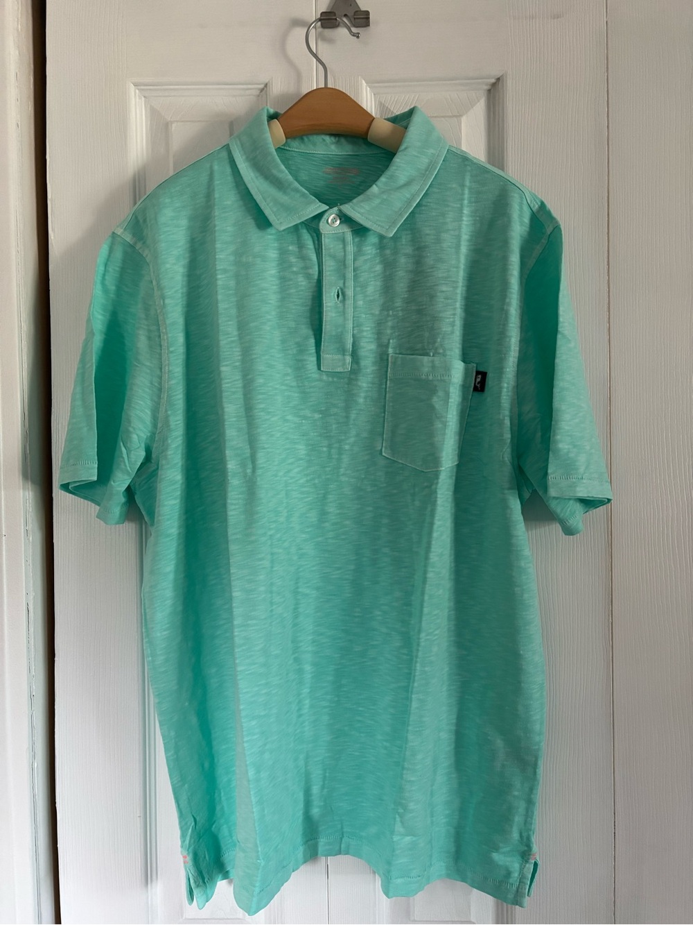 Vineyard Vines Aqua Green Short-Sleeve Polo